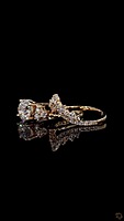 3.33 Carat Gold ring and band Combo wrinz009 3.33 Carat Gold ring and band Combo wrinz009