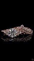 3.33 Carat Gold ring and band Combo wrinz009 3.33 Carat Gold ring and band Combo wrinz009