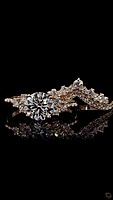 3.33 Carat Gold ring and band Combo wrinz009 3.33 Carat Gold ring and band Combo wrinz009
