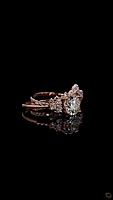 3.33 Carat Gold ring and band Combo wrinz009 3.33 Carat Gold ring and band Combo wrinz009