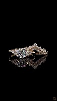 3.33 Carat Gold ring and band Combo wrinz009 3.33 Carat Gold ring and band Combo wrinz009