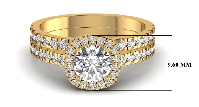 2.2463 Carat Gold ring and band Combo wrinz007 2.2463 Carat Gold ring and band Combo wrinz007