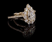 4.43 Carat Gold ring and band Combo wrinz011 4.43 Carat Gold ring and band Combo wrinz011