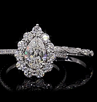 4.43 Carat Gold ring and band Combo wrinz011 4.43 Carat Gold ring and band Combo wrinz011