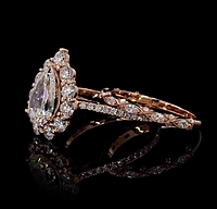 4.43 Carat Gold ring and band Combo wrinz011 4.43 Carat Gold ring and band Combo wrinz011