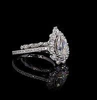 4.43 Carat Gold ring and band Combo wrinz011 4.43 Carat Gold ring and band Combo wrinz011
