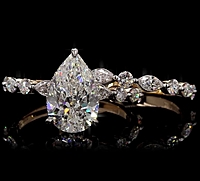 4.60 Carat Gold ring and band Combo wrinz012 4.60 Carat Gold ring and band Combo wrinz012