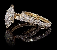 6.89 Carat Gold ring and band Combo wrinz013 6.89 Carat Gold ring and band Combo wrinz013