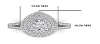 1.95 Carat Gold ring wrinz014 1.95 Carat Gold ring wrinz014